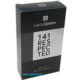 Lucca Cipriano EDT 141 RESPECTED 100 ml FOR MEN woda męska 100ml