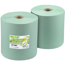 Czyściwo papierowe zielone 280m 1 rolka